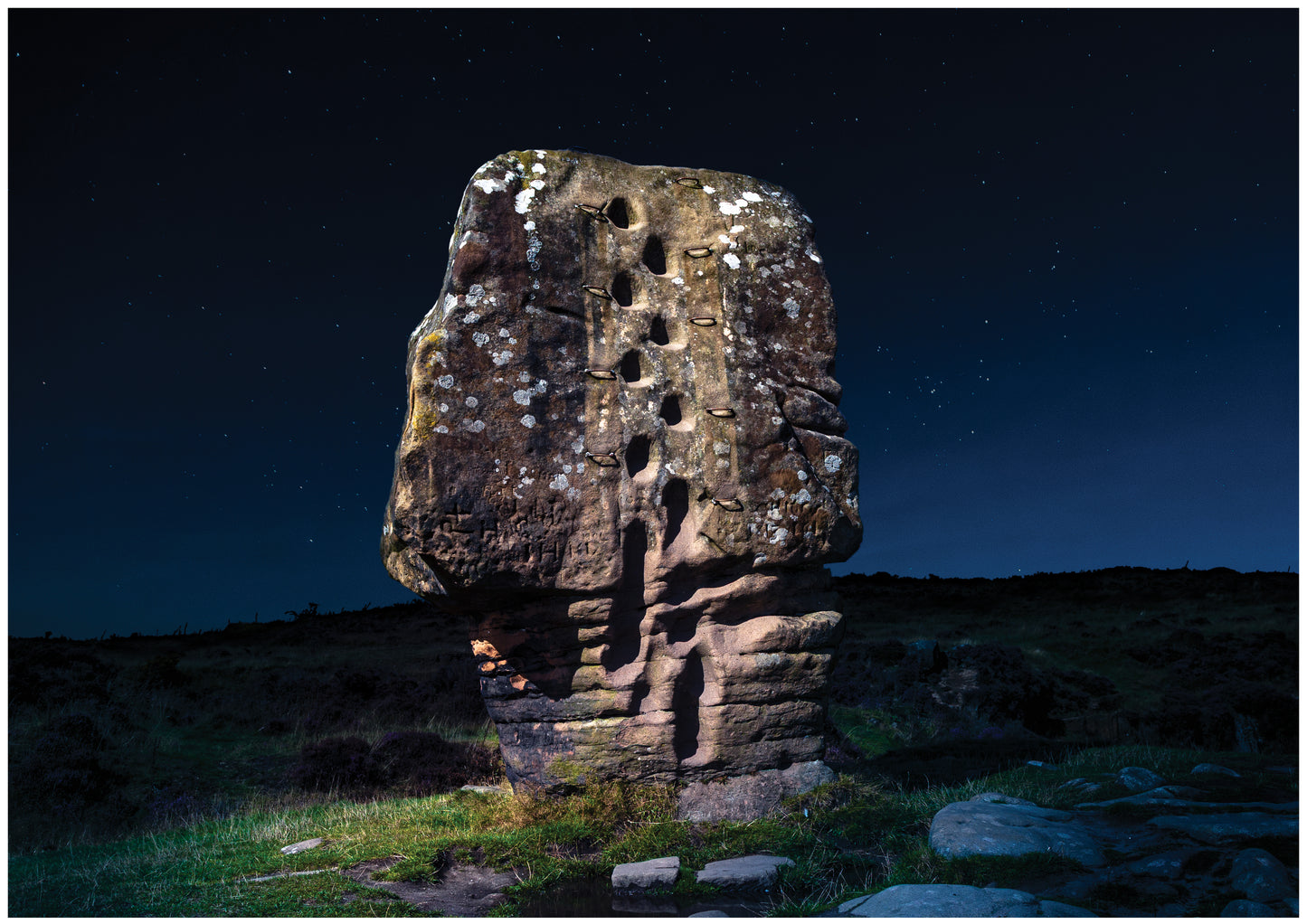 Cork stone, Stanton moor print